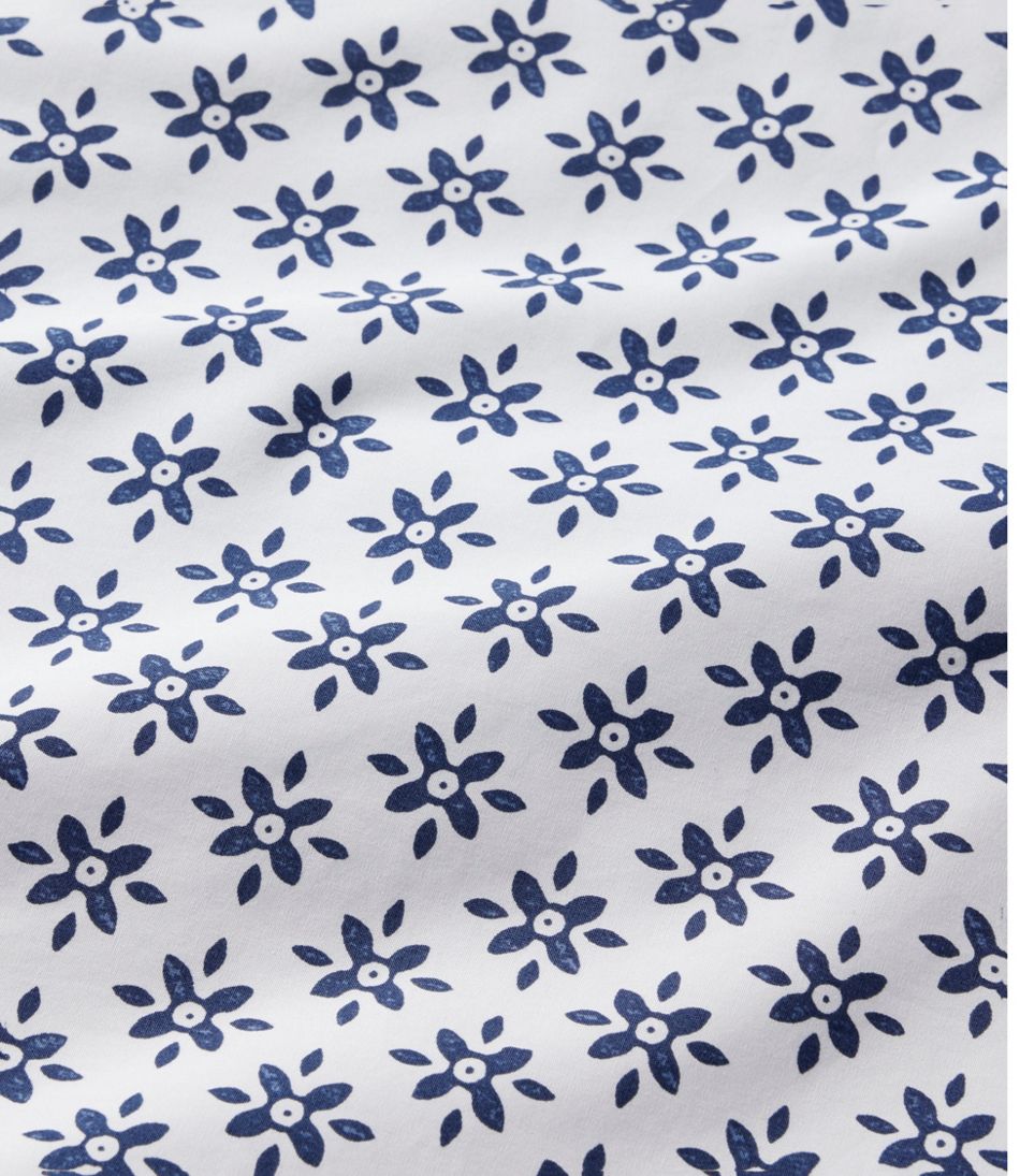 Sunwashed Percale Comforter Cover, Block Floral Print - L.L.Bean Latest