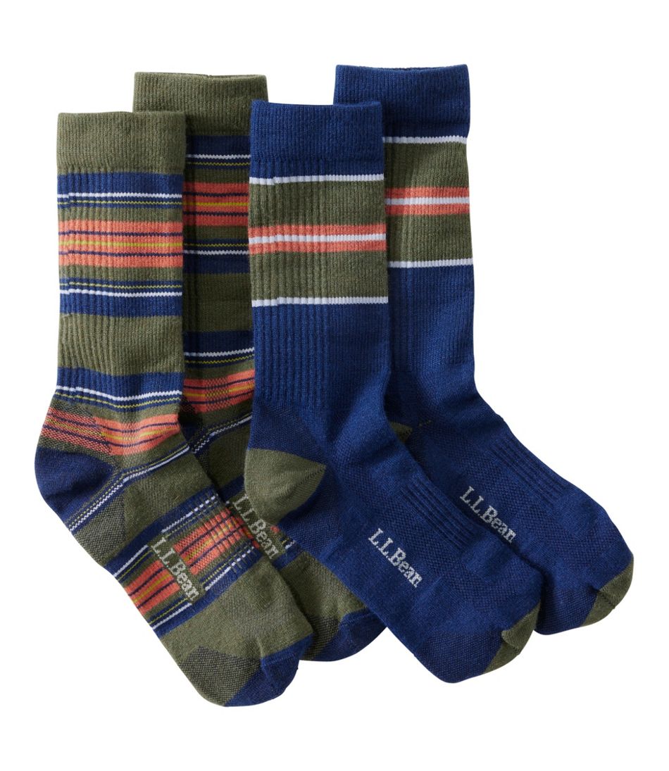 Men's Everyday Chino Socks, Stripe 2-Pack - L.L.Bean Trusted