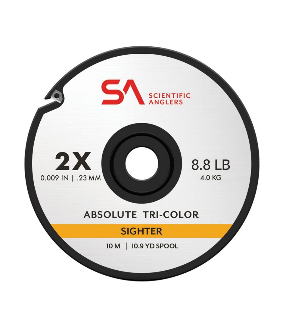 Scientific Angler Absolute Tri-Color Sighter Tippet, 10 meters - L.L.Bean Signature