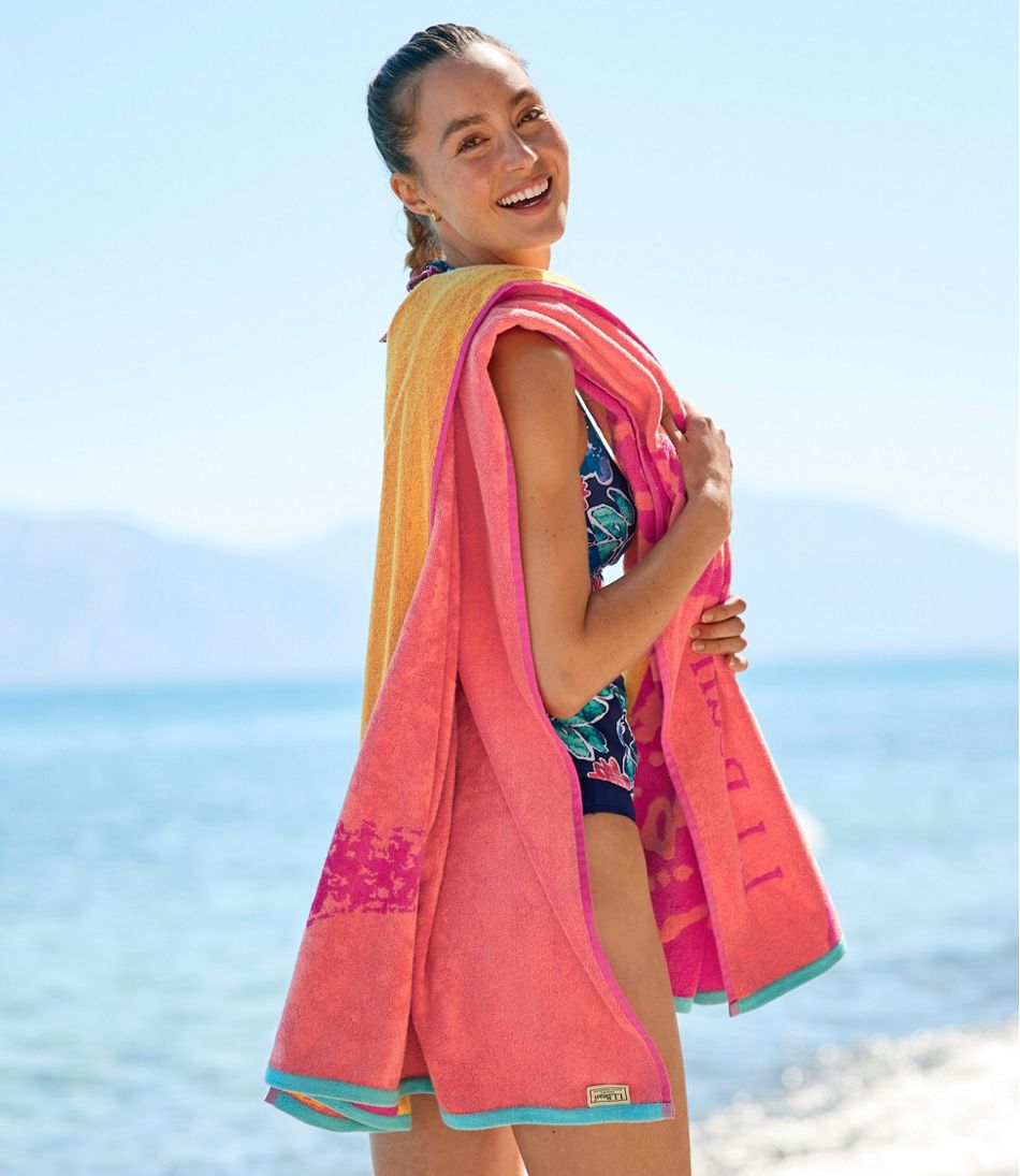 Seaside Beach Towel, Starfish - L.L.Bean Value