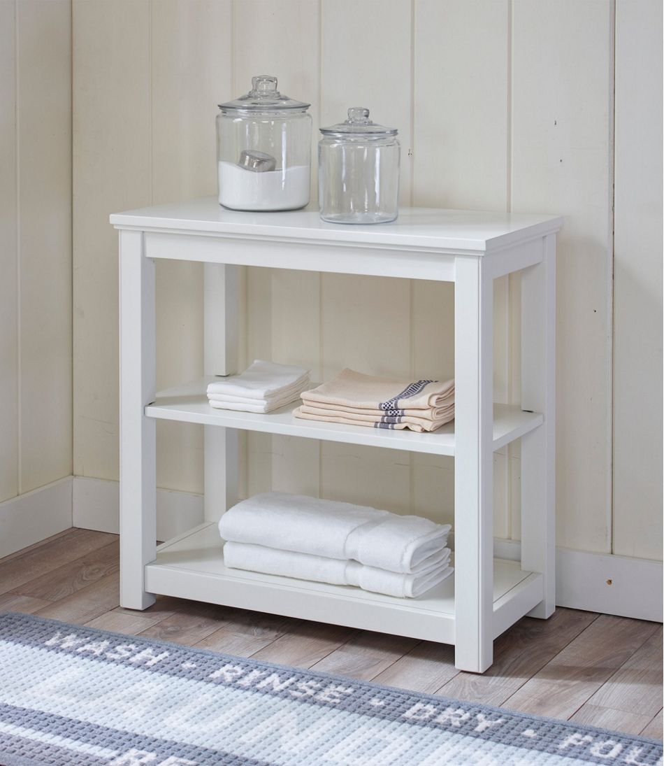 Painted Farmhouse Two-Shelf Console - L.L.Bean Recommended