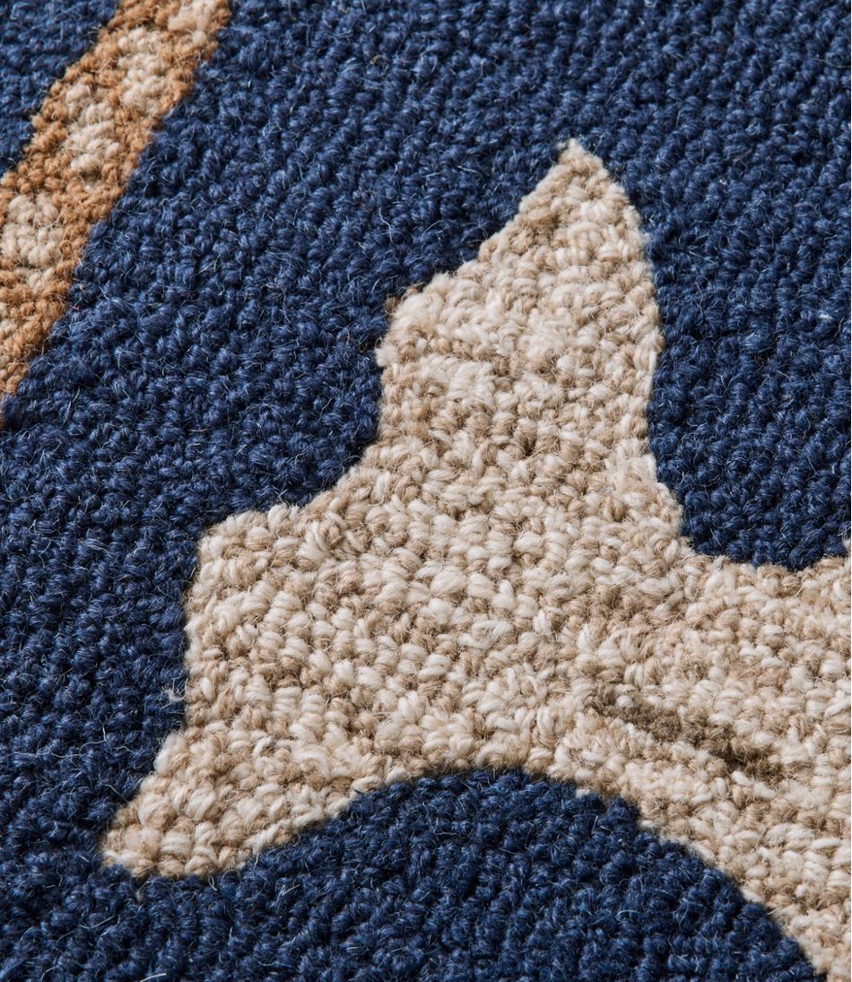 Wool Hooked Novelty Rug, Whale - L.L.Bean Recommended