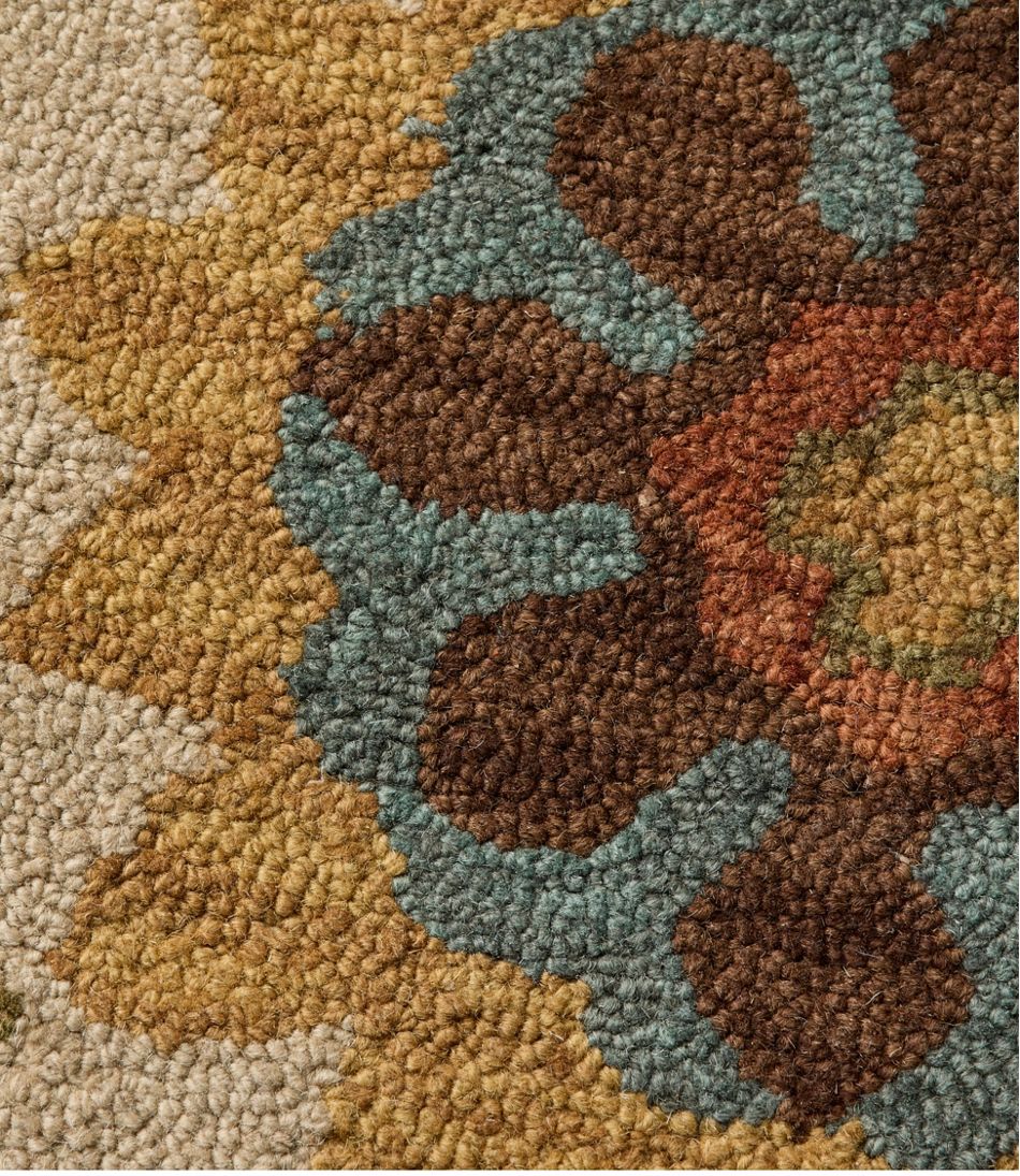 Woodland Wool Hooked Rug - L.L.Bean Recommended