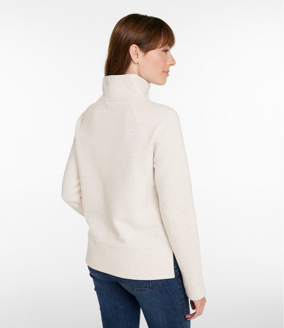 Women's Lakewashed Double-Knit Funnelneck - L.L.Bean Premium