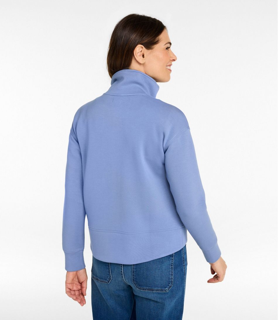 Women's L.L.Bean CloudSoft Top, Half-Zip Pullover - L.L.Bean New