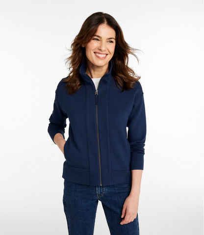 Women's L.L.Bean CloudSoft Top, Full-Zip - L.L.Bean Popular