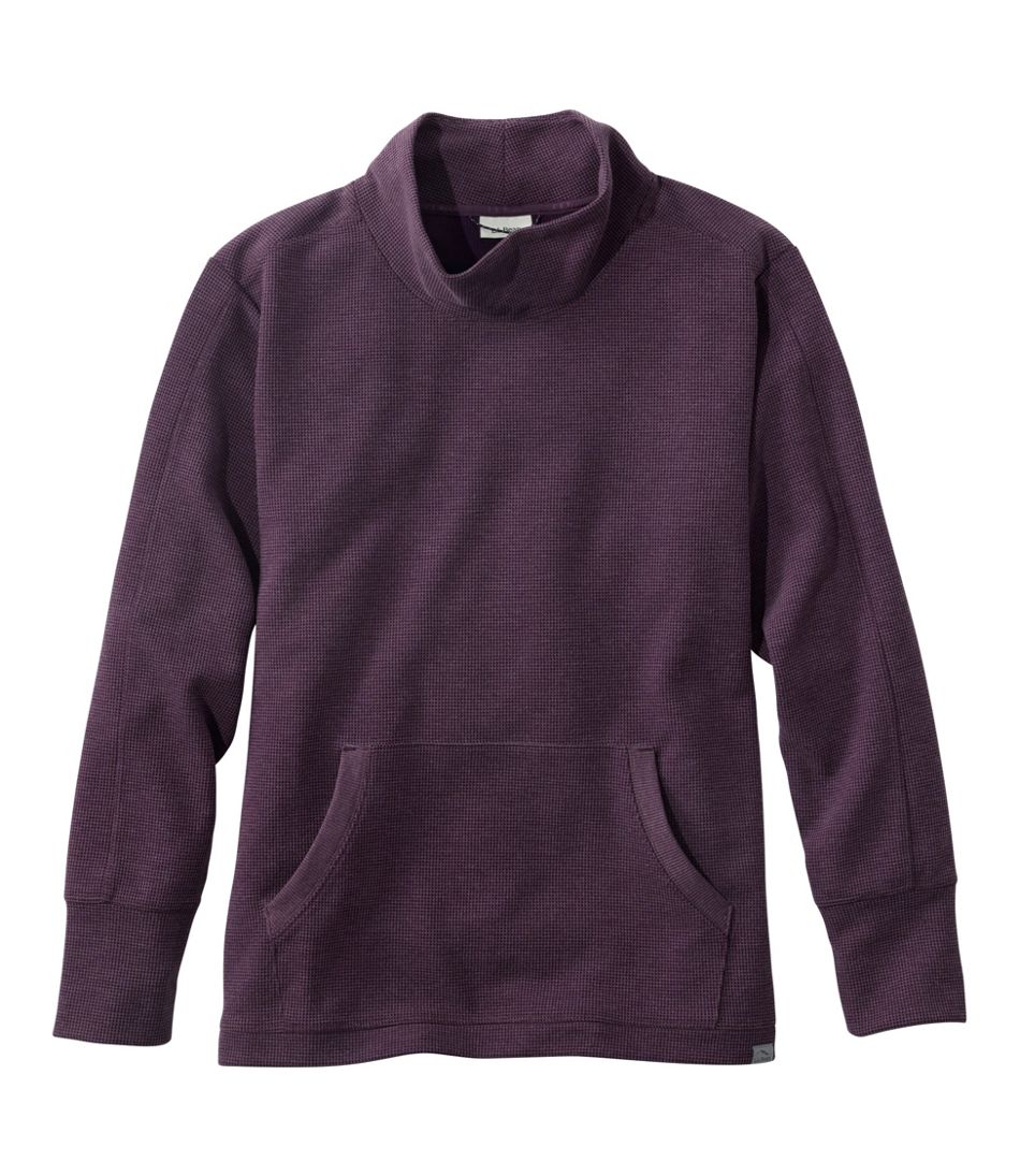 Women's Mountainside Micro Waffle Pullover - L.L.Bean Signature