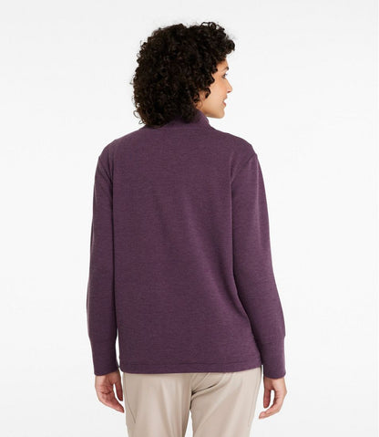 Women's Mountainside Micro Waffle Pullover - L.L.Bean Signature