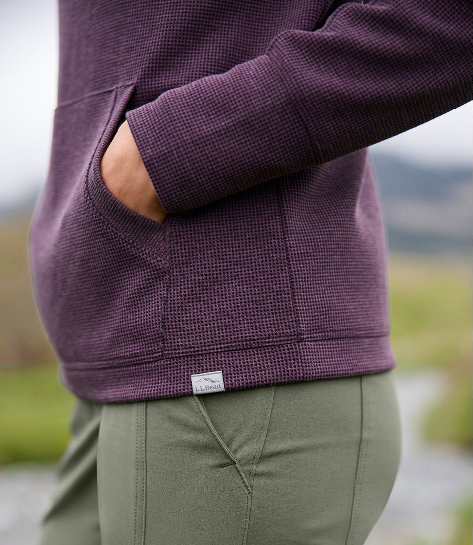 Women's Mountainside Micro Waffle Pullover - L.L.Bean Signature