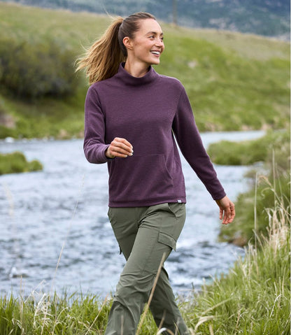 Women's Mountainside Micro Waffle Pullover - L.L.Bean Signature
