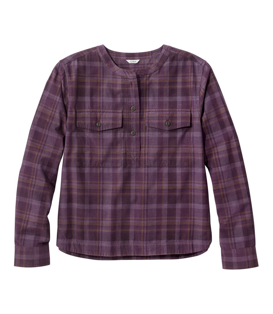 Women's Sunwashed Corduroy Shirt - L.L.Bean Top Pick