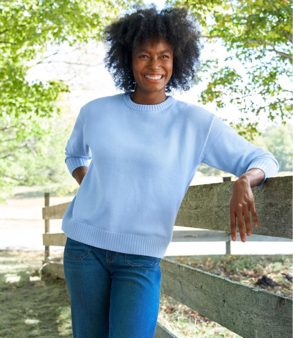 Women's The Original Double L® Sweater, Crewneck - L.L.Bean Premium