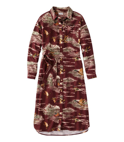 Women's Signature Camp Flannel Midi Dress - L.L.Bean Popular