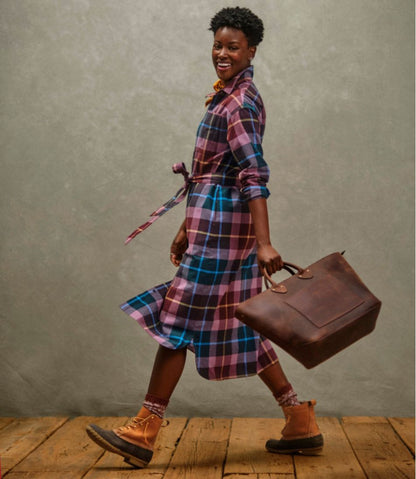 Women's Signature Camp Flannel Midi Dress - L.L.Bean Popular