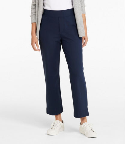Women's Go-Anywhere Pants, High-Rise Straight-Leg Ankle - L.L.Bean Best Seller