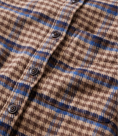 Women's Signature 1933 Collarless Chamois Tunic, Plaid - L.L.Bean Exclusive