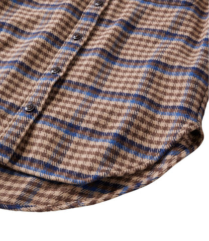 Women's Signature 1933 Collarless Chamois Tunic, Plaid - L.L.Bean Exclusive