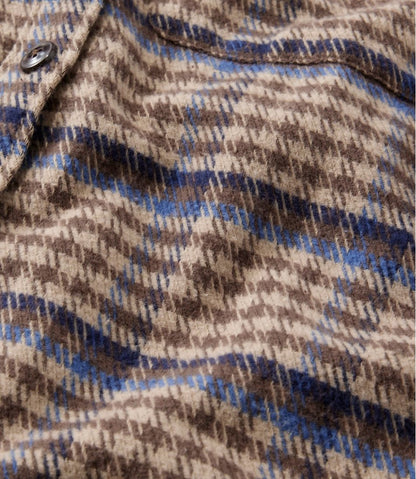 Women's Signature 1933 Collarless Chamois Tunic, Plaid - L.L.Bean Exclusive