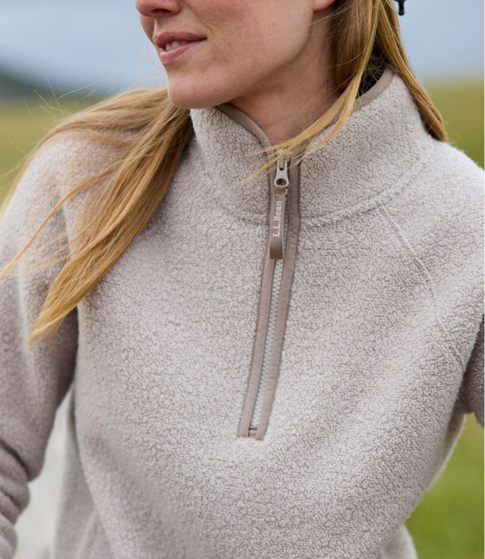 Women's All Season Wool Fleece Pullover - L.L.Bean Signature