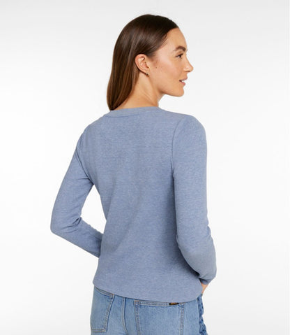 Women's Signature Premium Thermal Tops, Long-Sleeve Henley Shirt - L.L.Bean Classic