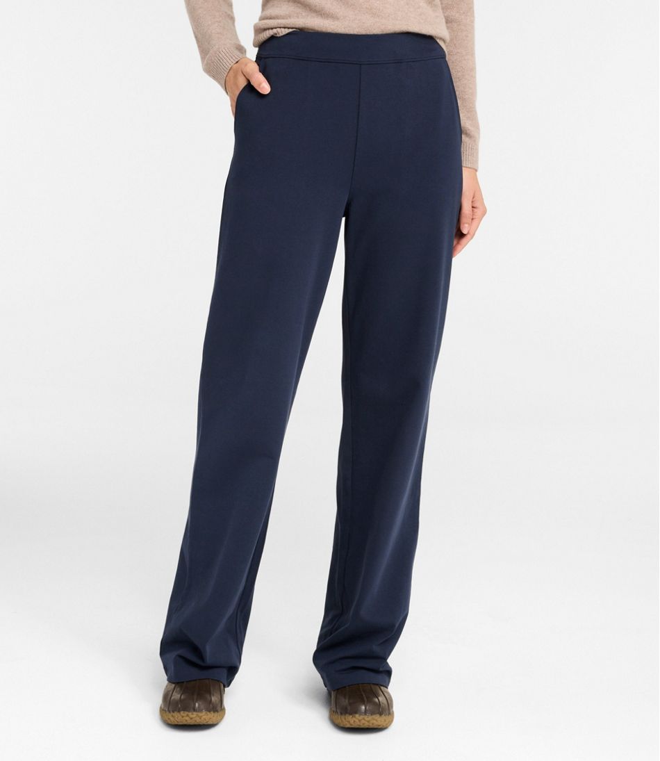 Women's Perfect Fit Pants, Wide Straight-Leg - L.L.Bean Value