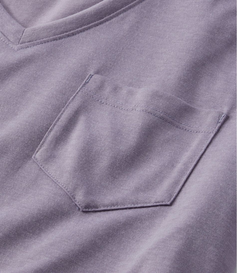 Women's Vista Camp V-Neck Pocket Tee, Long-Sleeve - L.L.Bean Great Value