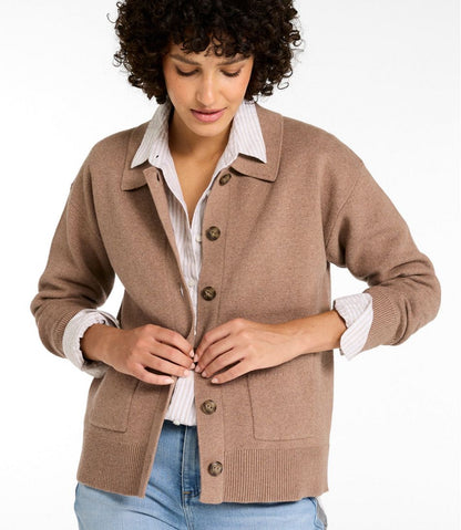 Women's Wicked Soft Cotton/Cashmere Cardigan - L.L.Bean Quality