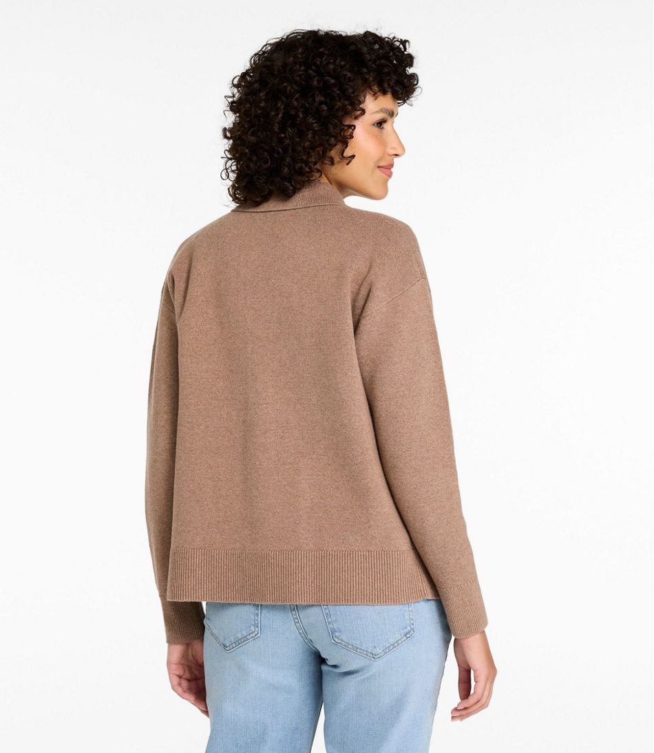 Women's Wicked Soft Cotton/Cashmere Cardigan - L.L.Bean Quality