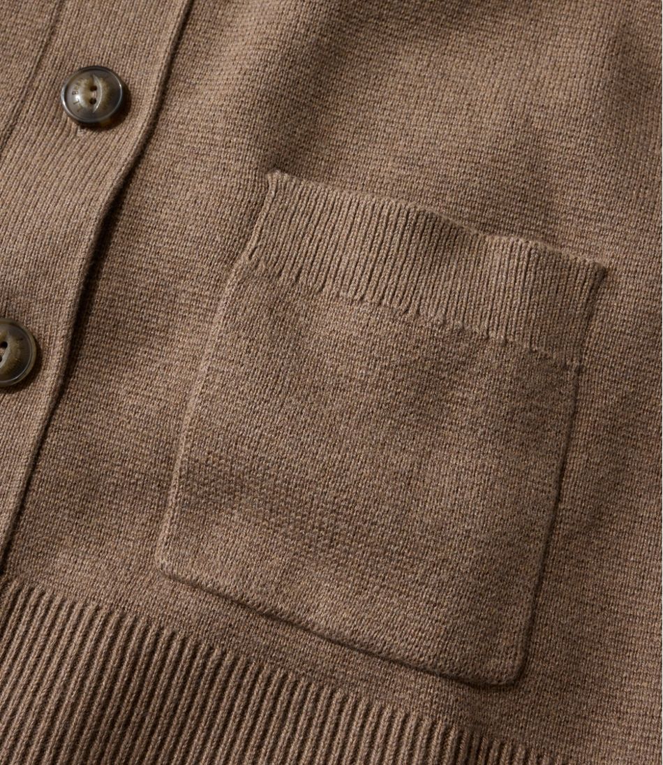 Women's Wicked Soft Cotton/Cashmere Cardigan - L.L.Bean Quality