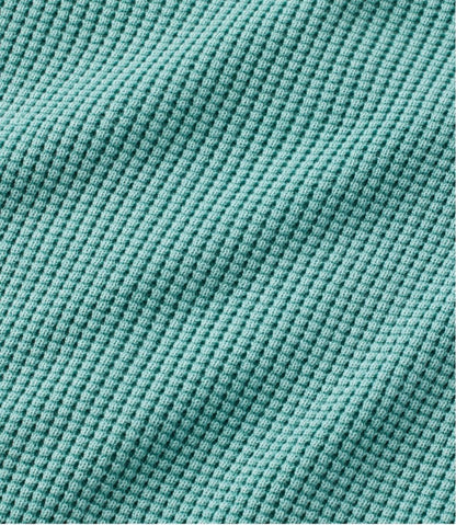 Women's Sunwashed Waffle Sweater, Splitneck - L.L.Bean Trusted