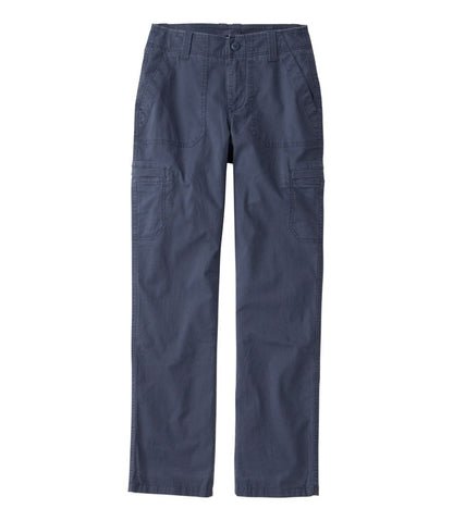 Women's 207 Vintage Cotton Canvas Pants, Mid-Rise Straight-Leg Cargo Lined - L.L.Bean Featured