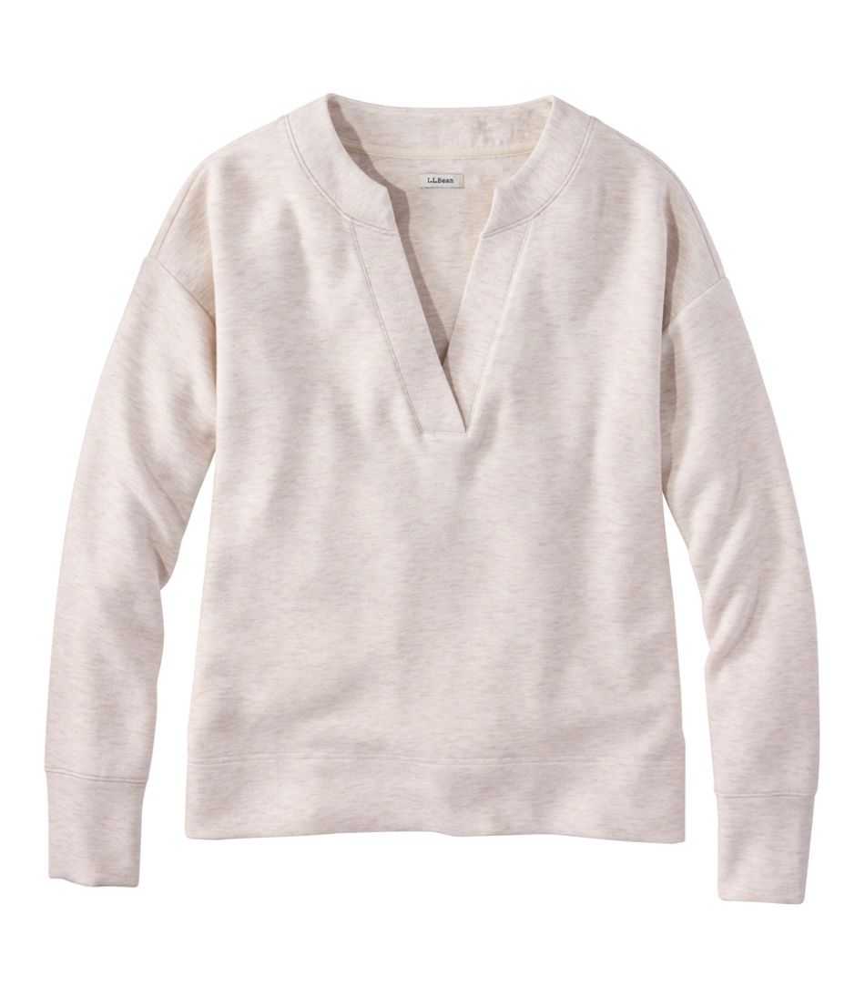 Women's L.L.Bean CloudSoft Splitneck Pullover - L.L.Bean Best Seller