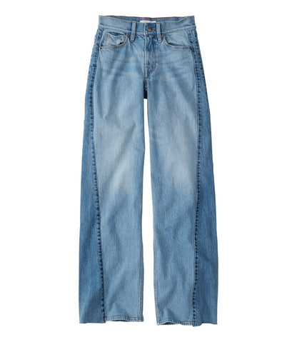 Women's Signature 1912 Premium Jeans, High-Rise Relaxed Wide-Leg - L.L.Bean Recommended