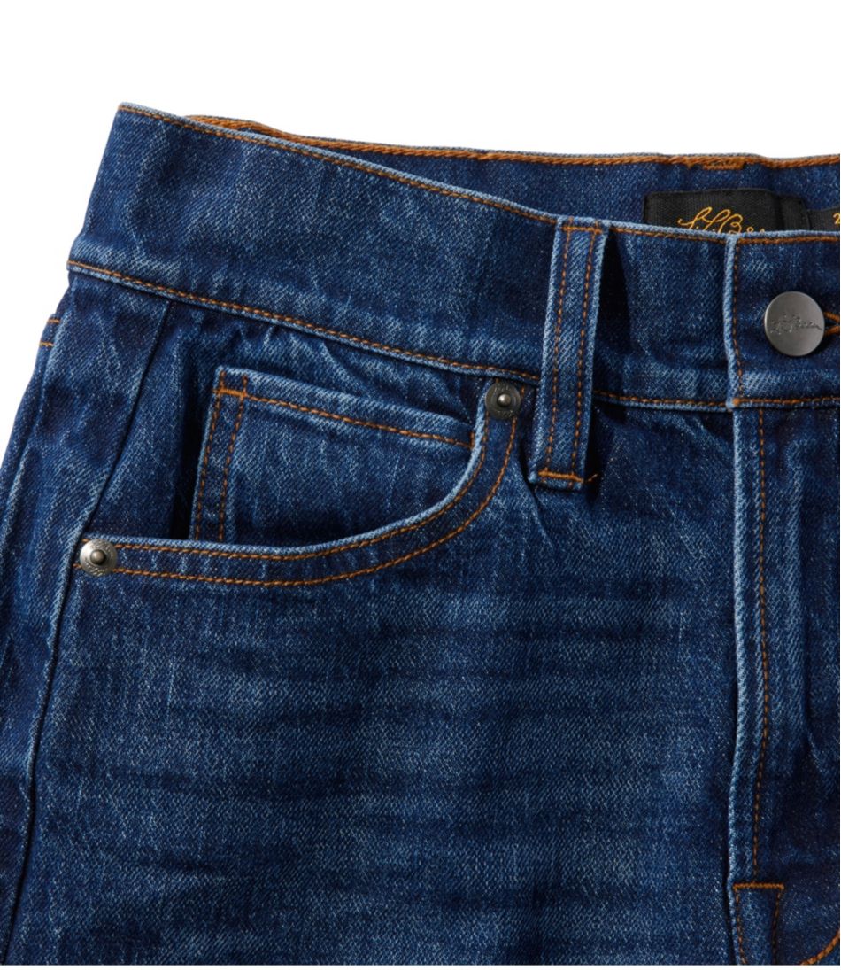 Women's Signature 1912 Premium Jeans, High-Rise Relaxed Wide-Leg - L.L.Bean Recommended