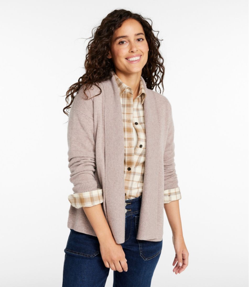 Women's Classic Cashmere Sweater, Relaxed Cardigan - L.L.Bean Customer Favorite