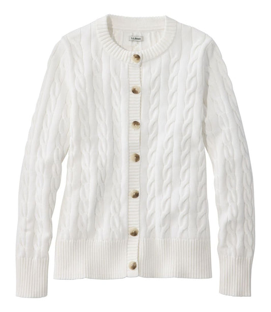 Women's The Original Double L® Sweater, Cable Cardigan - L.L.Bean Best Seller