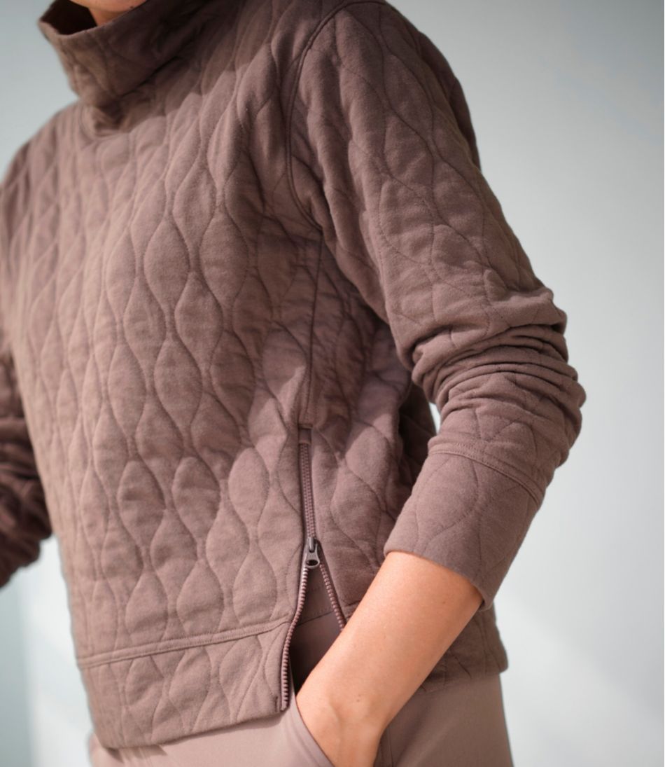 Women's VentureSoft Quilted Funnelneck Pullover - L.L.Bean Latest