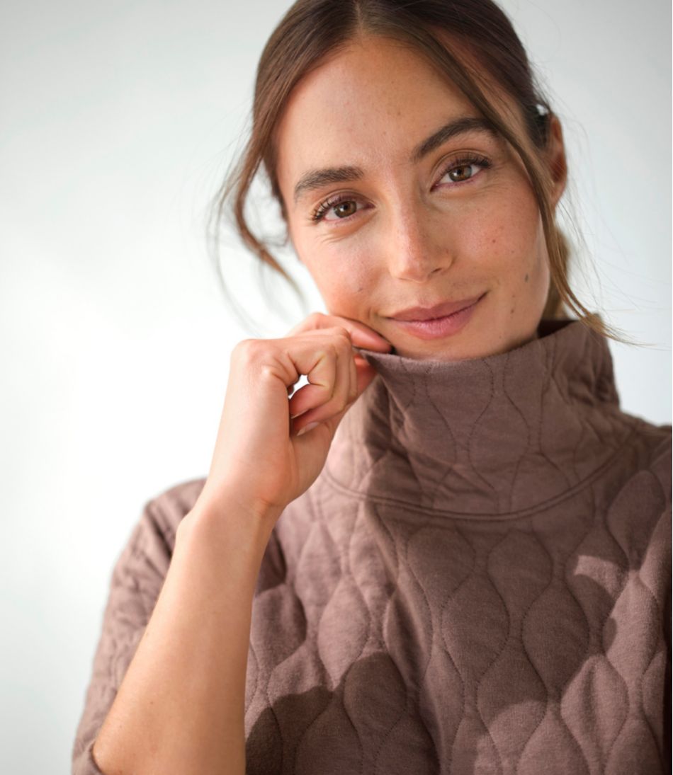 Women's VentureSoft Quilted Funnelneck Pullover - L.L.Bean Latest
