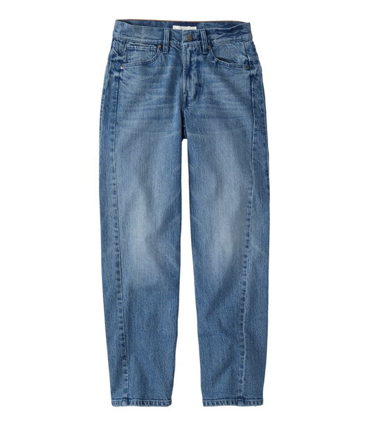 Women's Signature 1912 Premium Jeans, High-Rise Barrel Ankle - L.L.Bean Top Pick