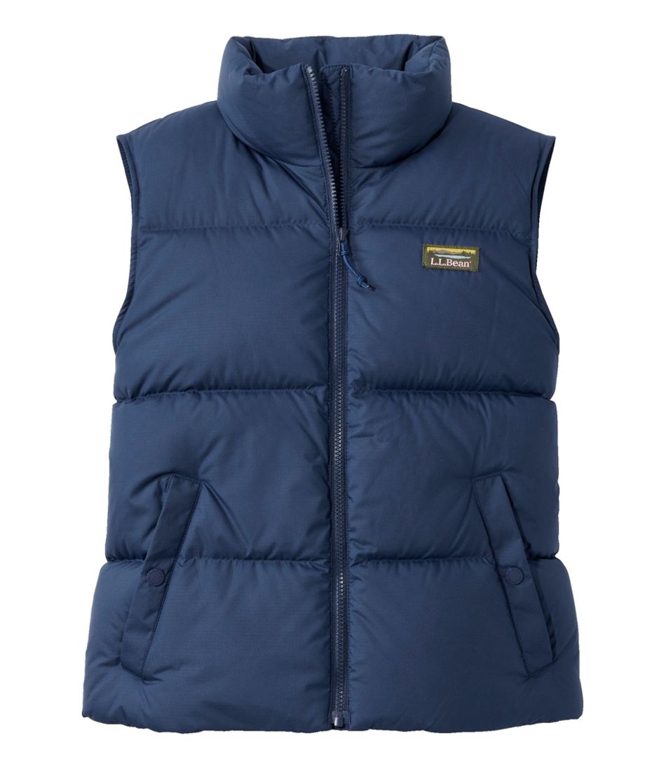 Women's Mountain Classic Down Vest, Cropped - L.L.Bean Great Value