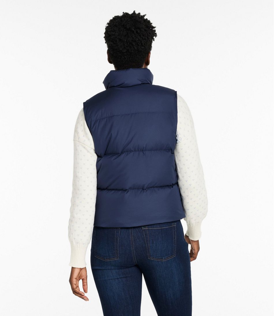 Women's Mountain Classic Down Vest, Cropped - L.L.Bean Great Value