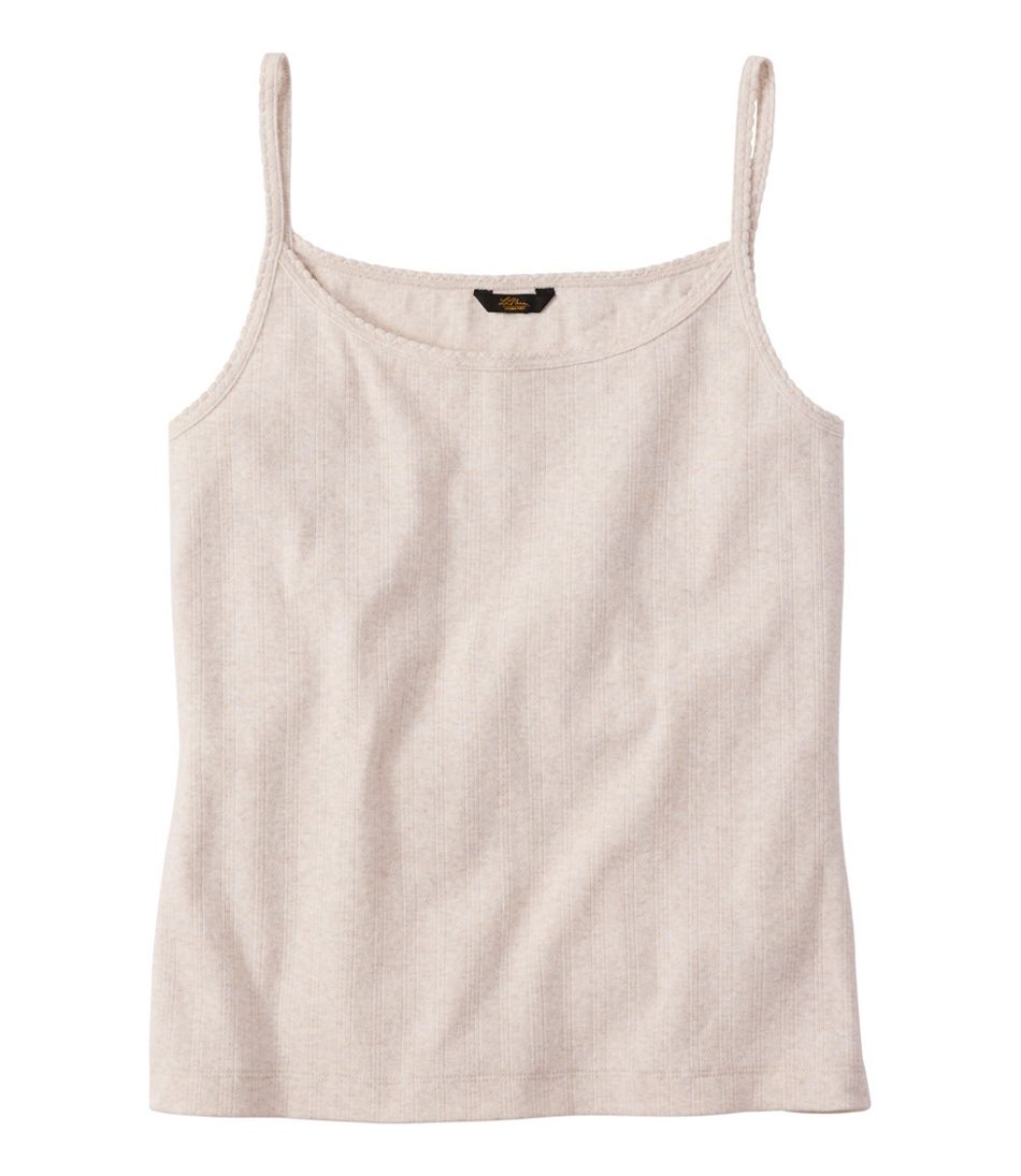 Women's Signature Premium Essential Pointelle Cami - L.L.Bean Premium