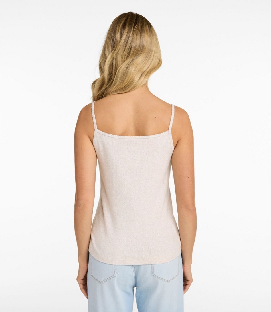 Women's Signature Premium Essential Pointelle Cami - L.L.Bean Premium