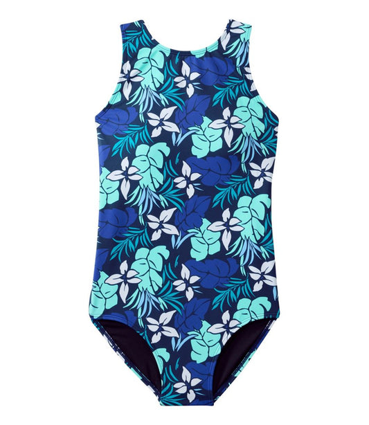 Women's BeanSport Highneck Tanksuit, Print - L.L.Bean Best Seller