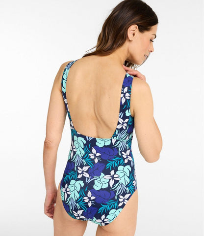 Women's BeanSport Highneck Tanksuit, Print - L.L.Bean Best Seller