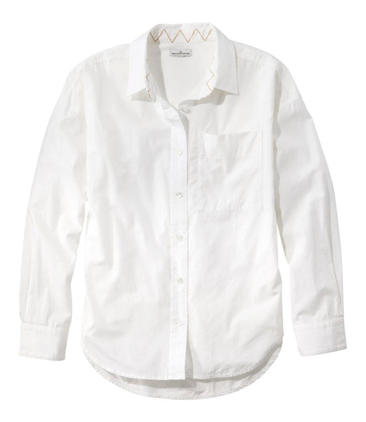 Women's Signature Premium Essential Poplin Shirt, Long-Sleeve - L.L.Bean Customer Favorite
