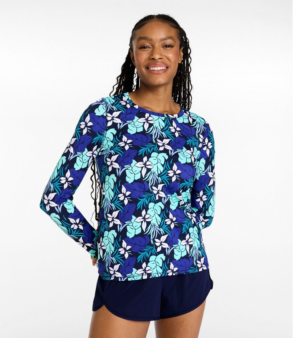 Women's SunSmart UPF 50+ SunShirt, Long-Sleeve Print - L.L.Bean Premium