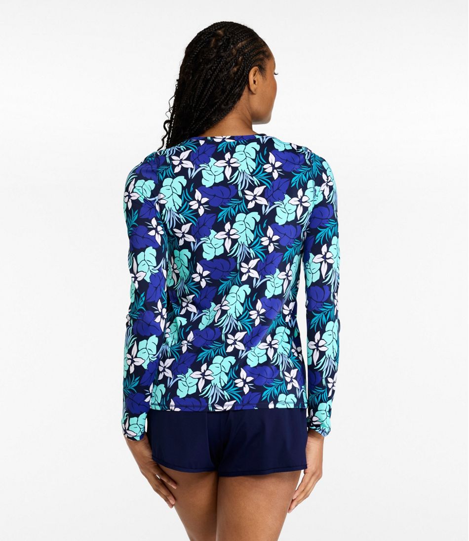 Women's SunSmart UPF 50+ SunShirt, Long-Sleeve Print - L.L.Bean Premium