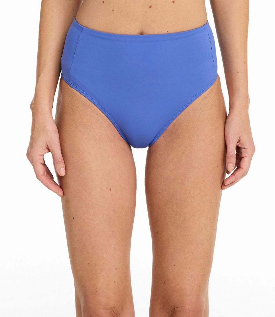 L.L.Bean Coastal Essential Swimwear, High-Rise Brief - L.L.Bean Top Pick