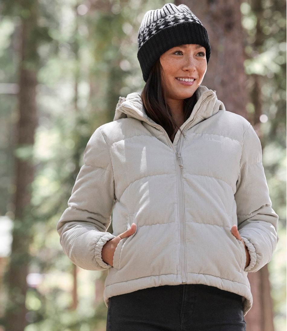 Women's Mountain Classic Down Jacket, Corduroy - L.L.Bean Premium